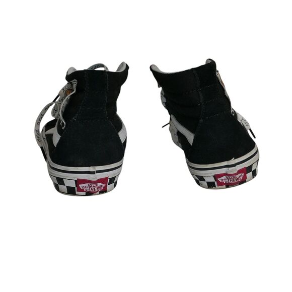 VANS Sk8- Reissue High Tiger Check W 6.5 M 5 Black White Japanese Streetwear - Picture 10 of 13